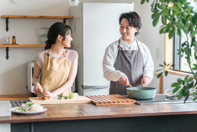 一日の家事の時間